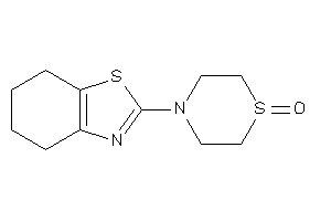 4-(4,5,6,7-tetrahydro-1,3-benzothiazol-2-yl)-1,4-thiazinane 1-oxide
