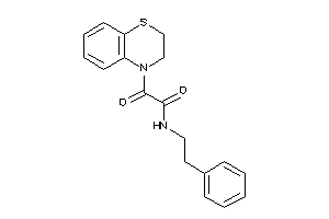 2-(2,3-dihydro-1,4-benzothiazin-4-yl)-2-keto-N-phenethyl-acetamide