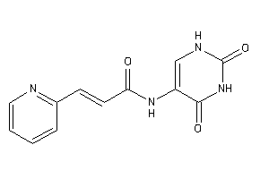 N-(2,4-diketo-1H-pyrimidin-5-yl)-3-(2-pyridyl)acrylamide