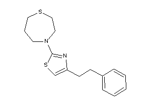 4-(4-phenethylthiazol-2-yl)-1,4-thiazepane