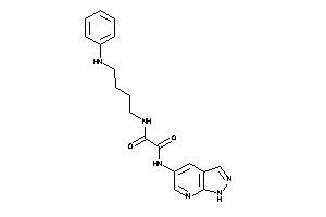 N-(4-anilinobutyl)-N'-(1H-pyrazolo[3,4-b]pyridin-5-yl)oxamide