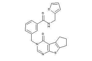 N-(2-furfuryl)-3-[(ketoBLAHyl)methyl]benzamide