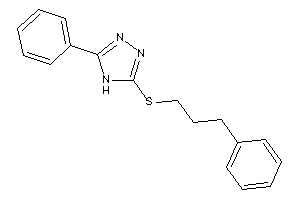 3-phenyl-5-(3-phenylpropylthio)-4H-1,2,4-triazole