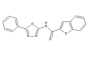 N-(5-phenyl-1,3,4-oxadiazol-2-yl)benzothiophene-2-carboxamide