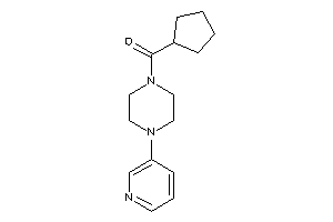 Cyclopentyl-[4-(3-pyridyl)piperazino]methanone