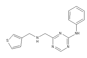 (4-anilino-s-triazin-2-yl)methyl-(3-thenyl)amine