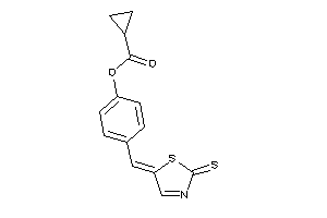 Cyclopropanecarboxylic Acid [4-[(2-thioxo-3-thiazolin-5-ylidene)methyl]phenyl] Ester