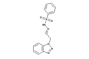 N-[2-(benzotriazol-1-yl)ethylideneamino]benzenesulfonamide