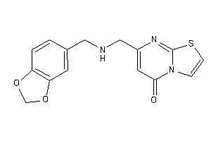 7-[(piperonylamino)methyl]thiazolo[3,2-a]pyrimidin-5-one