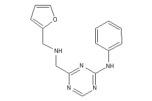 (4-anilino-s-triazin-2-yl)methyl-(2-furfuryl)amine