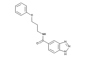 N-(3-phenoxypropyl)-1H-benzotriazole-5-carboxamide