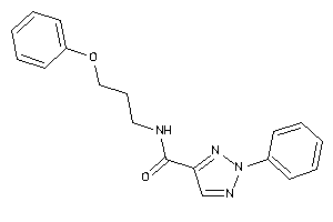 N-(3-phenoxypropyl)-2-phenyl-triazole-4-carboxamide