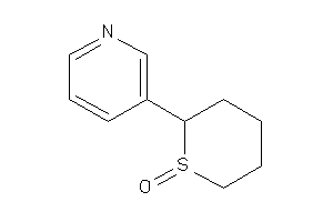 2-(3-pyridyl)thiane 1-oxide