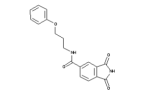 1,3-diketo-N-(3-phenoxypropyl)isoindoline-5-carboxamide