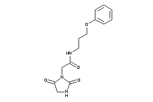 Image of 2-(2,5-diketoimidazolidin-1-yl)-N-(3-phenoxypropyl)acetamide