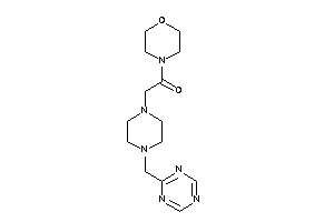 1-morpholino-2-[4-(s-triazin-2-ylmethyl)piperazino]ethanone