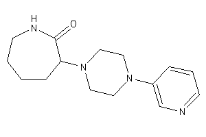 3-[4-(3-pyridyl)piperazino]azepan-2-one