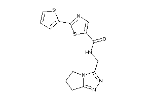 N-(6,7-dihydro-5H-pyrrolo[2,1-c][1,2,4]triazol-3-ylmethyl)-2-(2-thienyl)thiazole-5-carboxamide