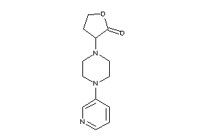 Image of 3-[4-(3-pyridyl)piperazino]tetrahydrofuran-2-one