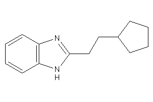 2-(2-cyclopentylethyl)-1H-benzimidazole