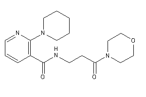 N-(3-keto-3-morpholino-propyl)-2-piperidino-nicotinamide