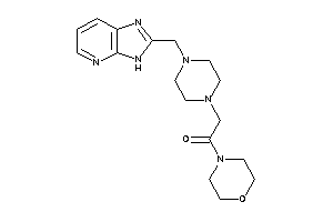 2-[4-(3H-imidazo[4,5-b]pyridin-2-ylmethyl)piperazino]-1-morpholino-ethanone