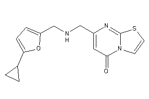 7-[[(5-cyclopropyl-2-furyl)methylamino]methyl]thiazolo[3,2-a]pyrimidin-5-one