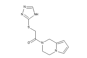 1-(3,4-dihydro-1H-pyrrolo[1,2-a]pyrazin-2-yl)-2-(4H-1,2,4-triazol-3-ylthio)ethanone