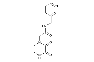 2-(2,3-diketopiperazino)-N-(3-pyridylmethyl)acetamide