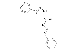 N-(benzalamino)-3-phenyl-1H-pyrazole-5-carboxamide