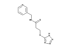 N-(3-pyridylmethyl)-3-(1H-tetrazol-5-ylthio)propionamide