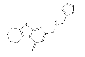 2-[(2-furfurylamino)methyl]-6,7,8,9-tetrahydropyrimido[2,1-b][1,3]benzothiazol-4-one