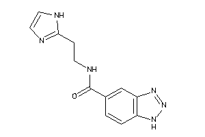 N-[2-(1H-imidazol-2-yl)ethyl]-1H-benzotriazole-5-carboxamide