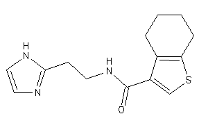 N-[2-(1H-imidazol-2-yl)ethyl]-4,5,6,7-tetrahydrobenzothiophene-3-carboxamide