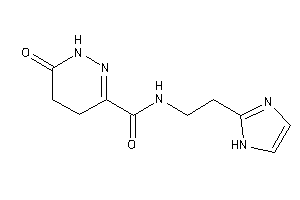 N-[2-(1H-imidazol-2-yl)ethyl]-6-keto-4,5-dihydro-1H-pyridazine-3-carboxamide