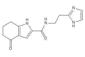 N-[2-(1H-imidazol-2-yl)ethyl]-4-keto-1,5,6,7-tetrahydroindole-2-carboxamide