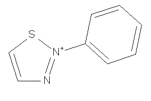 2-phenylthiadiazol-2-ium