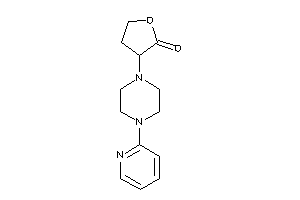 Image of 3-[4-(2-pyridyl)piperazino]tetrahydrofuran-2-one