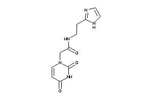 2-(2,4-diketopyrimidin-1-yl)-N-[2-(1H-imidazol-2-yl)ethyl]acetamide