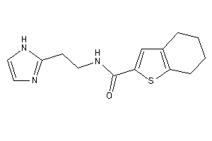 N-[2-(1H-imidazol-2-yl)ethyl]-4,5,6,7-tetrahydrobenzothiophene-2-carboxamide