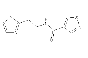 N-[2-(1H-imidazol-2-yl)ethyl]isothiazole-4-carboxamide