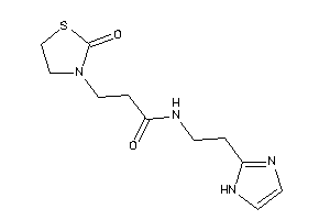 N-[2-(1H-imidazol-2-yl)ethyl]-3-(2-ketothiazolidin-3-yl)propionamide