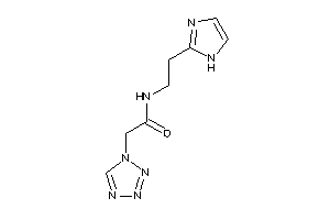 N-[2-(1H-imidazol-2-yl)ethyl]-2-(tetrazol-1-yl)acetamide