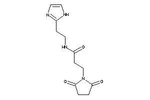 N-[2-(1H-imidazol-2-yl)ethyl]-3-succinimido-propionamide