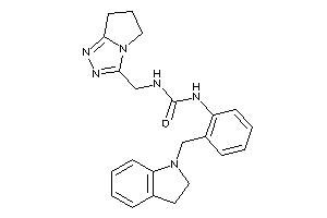 1-(6,7-dihydro-5H-pyrrolo[2,1-c][1,2,4]triazol-3-ylmethyl)-3-[2-(indolin-1-ylmethyl)phenyl]urea