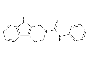 Image of N-phenyl-1,3,4,9-tetrahydro-$b-carboline-2-carboxamide
