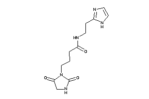 4-(2,5-diketoimidazolidin-1-yl)-N-[2-(1H-imidazol-2-yl)ethyl]butyramide