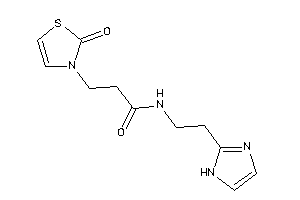 N-[2-(1H-imidazol-2-yl)ethyl]-3-(2-keto-4-thiazolin-3-yl)propionamide