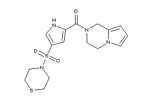 3,4-dihydro-1H-pyrrolo[1,2-a]pyrazin-2-yl-(4-thiomorpholinosulfonyl-1H-pyrrol-2-yl)methanone