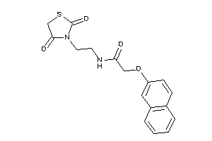 N-[2-(2,4-diketothiazolidin-3-yl)ethyl]-2-(2-naphthoxy)acetamide